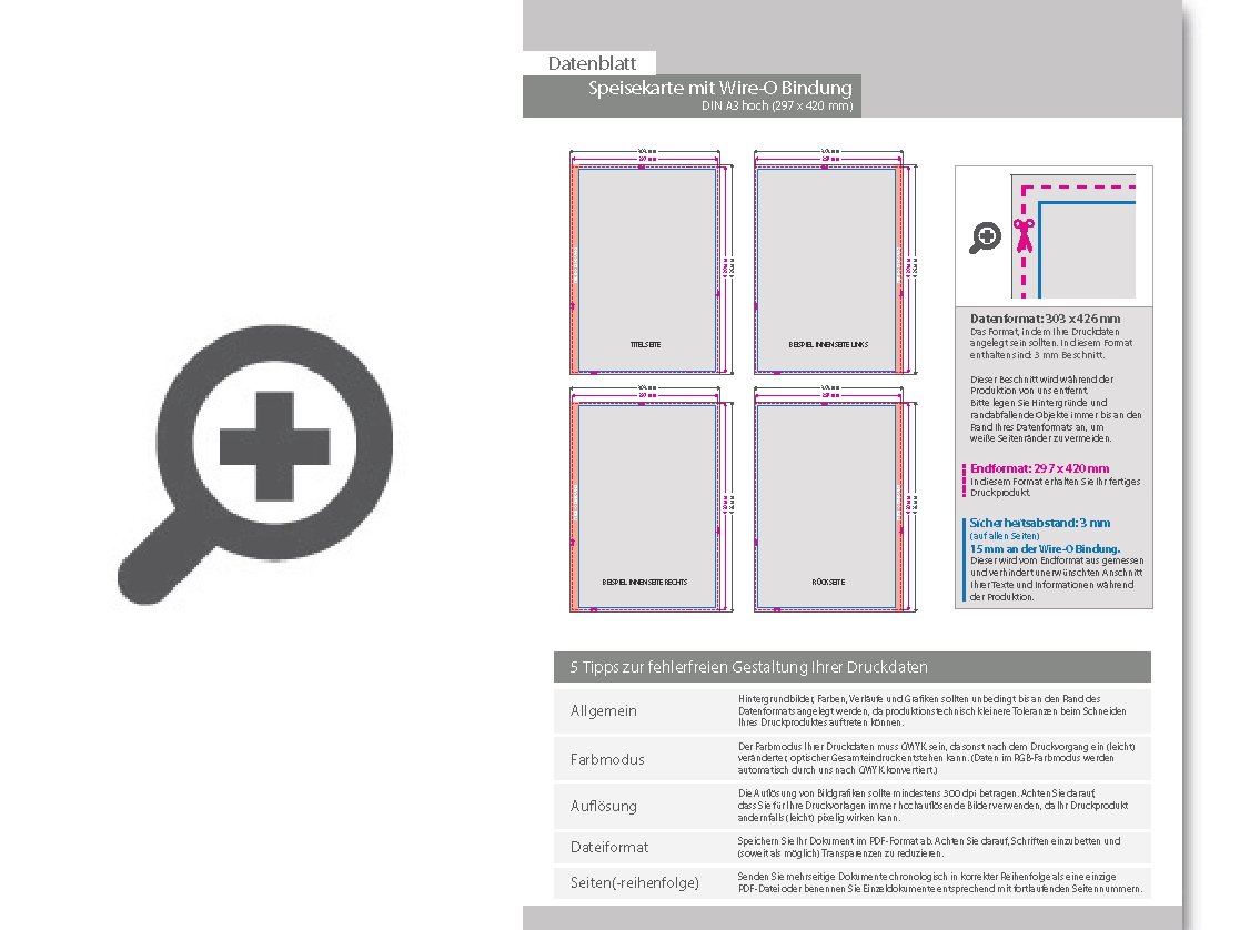 Product Bild speisekarte_mit_metall-spiralbindung__endformat_din_a3__48-seitig