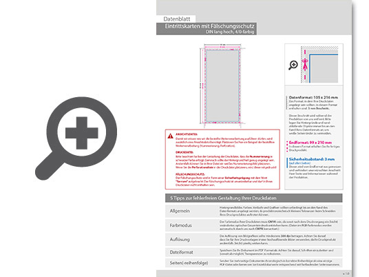 Product Bild eintrittskarte_mit_f__lschungsschutz_din_lang__ohne_perforierung_und_ohne_nummerierung_(4_0_einseitig_bedruckt)